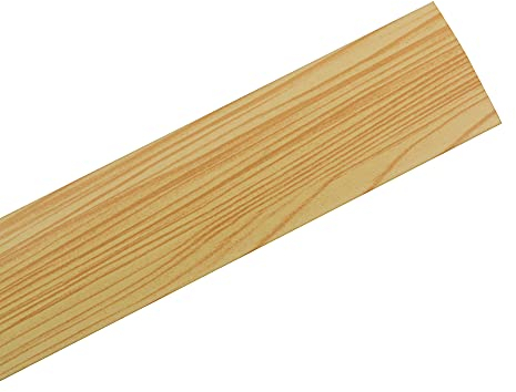Amig - Couvre-joint adhésif pour sols - Baguette de transition - Couleur pin - Dimensions 820 x 4 x 0,5 mm - Spécial sols en bois