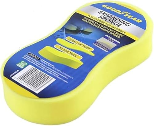 Goodyear Expanding Sponge - Vacuum Sealed - Expands From 1cm to 5cm