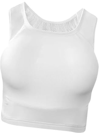 Harilla Protector de Pecho de Karate para Mujeres, protección de Pecho para Boxeo, Protectores de Pecho Deportivos prácticos para béisbol, Hockey, Fitness, XL