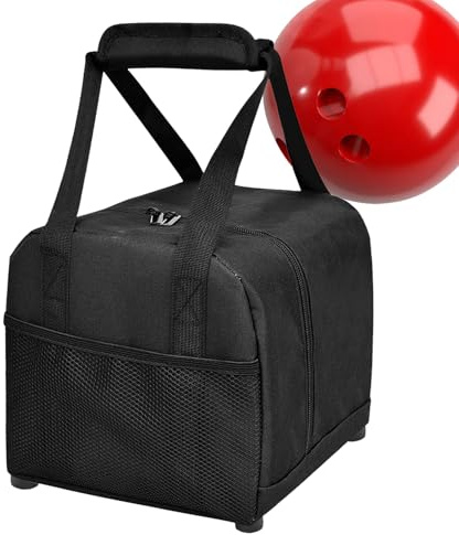 Générique Borsa Da Bowling | Borsa Da Trasporto Unite - Borsa Impermeabile con Tasche Laterali in Maglia per Giocatori
