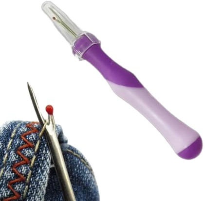 Sprättkniv 13,2 centimeter Ergonomiskt Halkfritt Verktyg med Skyddande Kåpa | Trådsprätt Används För Kläder, Skjortor, Vuxna, Nybörjare, Startpaket, Sömnad, Hemmabruk, Resor Och