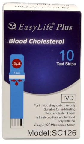 10 Easy Life Cholesterol Test Strips