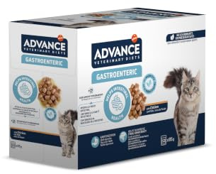 Advance Veterinary Diets Gastroenteric Pâtée pour Chat, 12 x 85 g