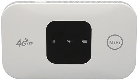 Bärbar 4G Trådlös Router, 4G LTE-router, 150 Mbps SIM-kort 10 Enheter Mini Trådlöst USB WiFi-modem för Kontorsresor Road Trip Semesterbostäder Camping Samling