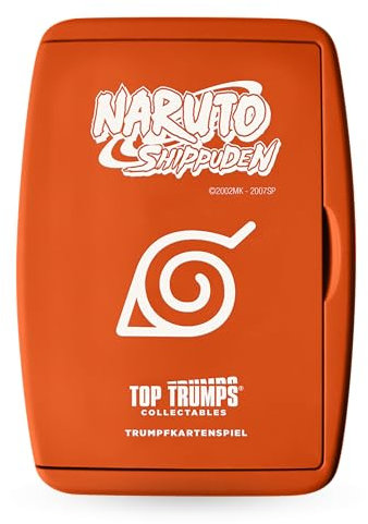 Top Trumps Collectables Naruto Kartenspiel für Kinder & Erwachsene - Fanartikel Naruto Edition Lernspiel - 2+ Spieler ab 6+ Jahre - Deutsch