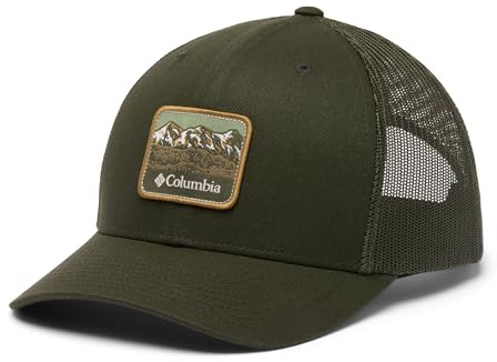 Columbia Columbia Mesh Snap Back Baseball Cap, Atmungsaktives Gewebe, Anpassbare Passform, Trendiger Look, Abenteuerbereit - Unisex