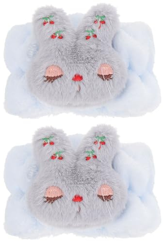 UKCOCO Pulseras Portátiles para Lavado Facial de Coral Fleece, Banda Absorbente de Agua y Sudor, Adecuado para Lavar la Cara y Hacer Tareas