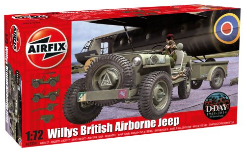 Airfix 1/72 Willy's British Airborne Jeep # A02339