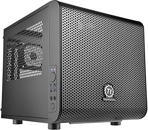 Thermaltake Core V1 Caja de ordenador de sobremesa Mini-ITX