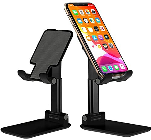 RIWPKFH Schreibtisch-Handyhalterung, verstellbarer Schreibtisch-Tablet-Halterung, Smartphone-Ständer für Smartphone