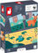 Janod - Tierpuzzle mit Tierspuren - 10 Puzzles mit je 3 Teilen - Lernspiel und Frühförderung - WWF-Partnerschaft - Ab 24 Monate, J08649