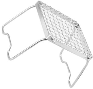 QOKLIYUI Multifunctional Outdoor Grill Stove Portable Campfire Grill For BBQ Folding Fire Grill For BBQ Stainless Steel, Type2