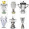 YYDSTES Mini Soccer Champions Trophy Metal Model High Simulation Football League Trophies Models Fans Collection Souvenir Desktop Ornaments Creative Gifts,A,6pc