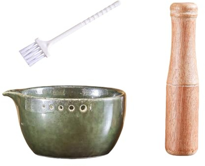Macinino in ceramica per la preparazione del cibo con impugnatura ergonomica per un facile separatore foglie Strumento occidentale efficiente
