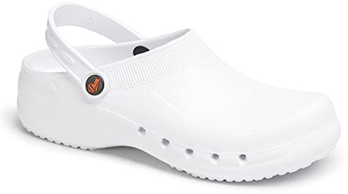 DIAN EVA Color Blanco Talla 35, Zueco de Trabajo para sanidad y hostelería Unisex Certificado CE EN ISO 20347 Marca