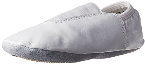 Danzcue Child White Leather Gymnastic Shoes 11 M US