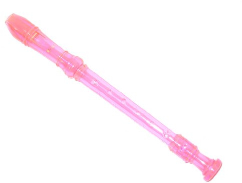 Woodnote Translucent Pink Soprano Recorder Flute