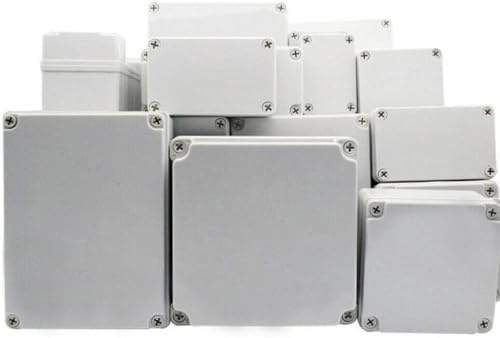 SUPERTOOL Projektlåda, ABS-plastskydd IP67 elektronisk kopplingsbox vattentätt höljesinstrument fodral gör-det-själv (1 st - 170 x 140 x 95 mm)