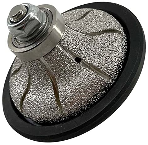 1 Ogee Diamond Hand Profile Wheel for Granite, Marble, and Stone, 40/50 Grit, 5/8-11 Arbor