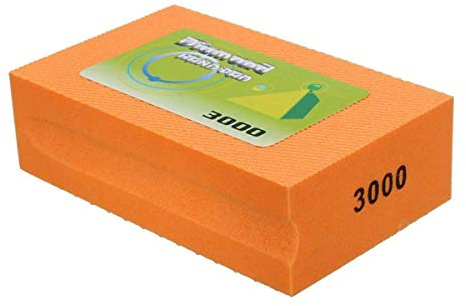 Boxonly Sanding Blocks 3000 Grit Polishing Grinding Block Diamond Polishing Hand Pads Block For Granite Marble Glass Grinding