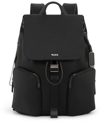 TUMI - Voyageur Ramsay Rucksack - modischer Damenrucksack für Reisen, Business, Arbeit, Pendlertasche, passend für Laptop bis zu 14 Zoll - Schwarz/Gunmetal, Schwarz, Einheitsgröße, Ramsay Rucksack