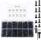 720 Pièces M4 Vis - Tête Hexagonale, Mécaniques à Tête Fraisée, Plate pour Machine dImprimante 3D - 6 mm/8 mm/10 mm/12 mm/14 mm
