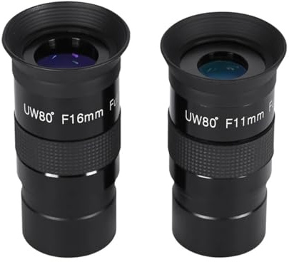 Astrofotografi tillbehör okular multi grön belagd 1,2 tum 80 grader ultra vidvinkel 11 mm 16 mm för astronomiskt teleskop monokulärt OSL-220 (11 mm 16 mm)