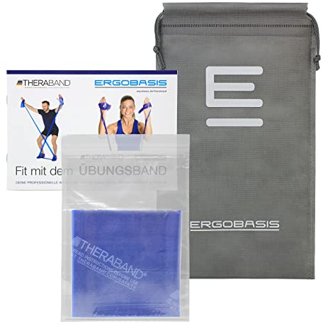 Thera-Band Original Übungsband (Blau, 2,5m)