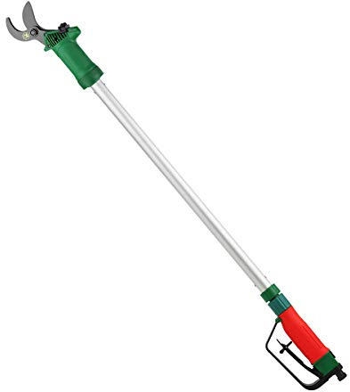 VALIANTOIN Pneumatic Extension Pole Pruning Shears Branches Grass Tree Trimmer Air Powered Garden Scissors Tools