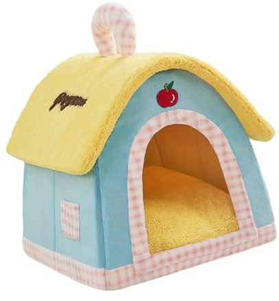 Folpus Casa para Gatos, Nido Desmontable, Cómoda, Refugio para Mascotas, Casa para Perros, Accesorios para Mascotas