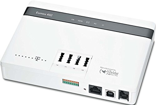 Telekom Eumex 402 ISDN-Telefonanlage für 4-analoge Geräte weiß