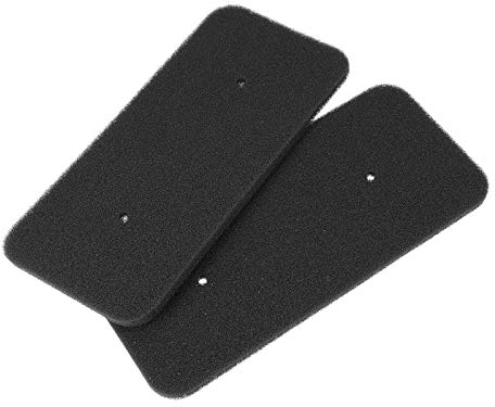 DL-pro 2x Trocknerfilter für Candy Hoover 40006731 Filtermatte 270x122mm waschbarer Filterschaum für Trockner Wärmepumpentrockner Wäschetrockner Kondenstrockner