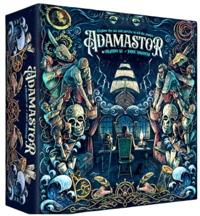 Ludonova Adamastor, Juego de Mesa, A Partir de 14 Años, Juego en Solitario, 30 Minutos por Partida, Español