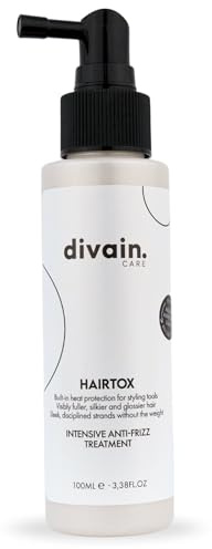 HAIRTOX 100 ml | Tratamiento Capilar Antiencrespamiento con Ácido Hialurónico, Pantenol y Vitamina F | Cabello Más Denso, Sedoso y Brillante | divain.Care