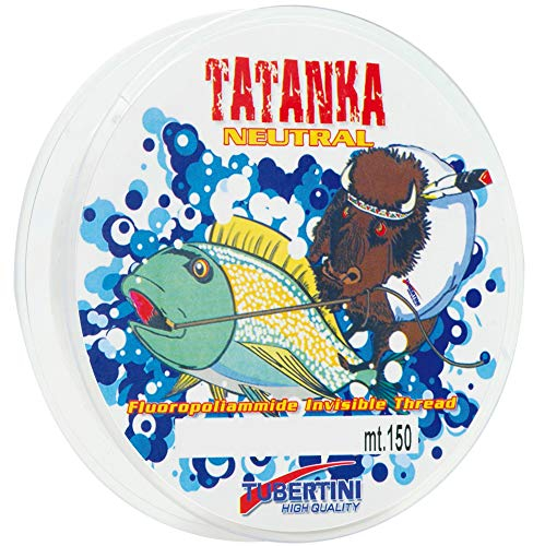 Tubertini Tatanka 150m Schnur - monofile Angelschnur, Durchmesser/Tragkraft:0.165mm / 4.00kg