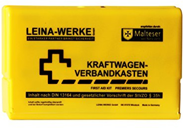 Leina Werke Trousse de Secours - 10054 Leina-Star II-Noir/Jaune