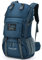 MOUNTAINTOP 40L Wanderrucksack Herren Damen Trekkingrucksack Backpacker Reiserucksack Outdoor Camping Klettern Rucksäcke mit Regenhülle (Dunkelblau)