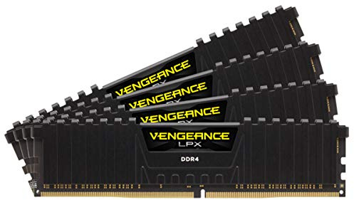 Corsair VENGEANCELPX32GB (4x8GB) Ddr43600 (Pc4-28800) C181.35Vdesktop Memory - Black