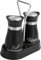 Set di Saliera e Pepe Con Bottiglia in Vetro Trasparente, Dispenser di Spezie Ricaricabile Per Cucina Domestica, Cucina, Campeggio, Barbecue, Ristorante
