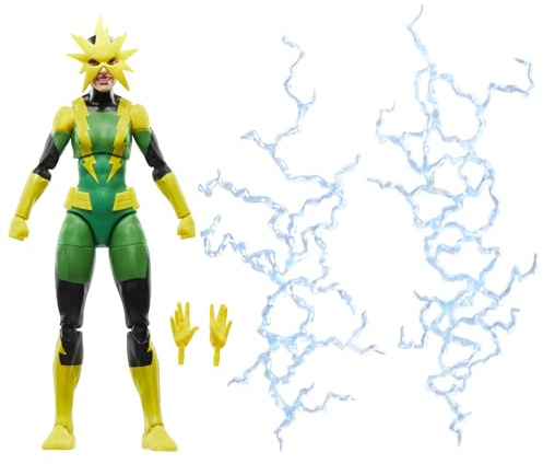 Hasbro Marvel Legends Series, Electro (Francine Frye), action figure ispirata ai fumetti