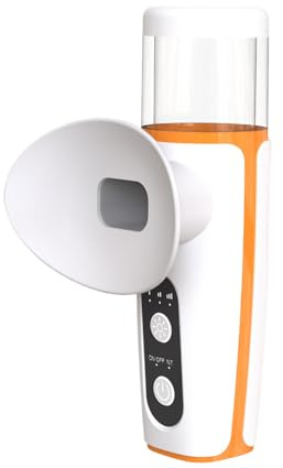Rociador de vapor de la niebla de ojos - Hidratación facial nano, herramienta de humedad fría caliente | Dispositivo de niebla de temperatura ajustable para calmante de la piel, comodidad de visión, h