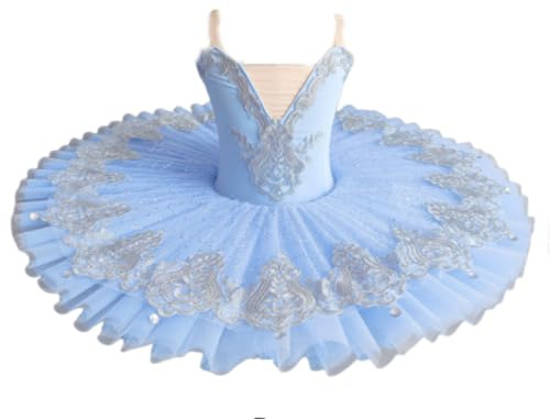 Flicka Svansjön Balett Tutu Kjol Baletttävlingskostymer | V-ringad linne med trikåer och danskläder för ballerina, gymnastik, spaghettiband, ärmlös dansoutfit