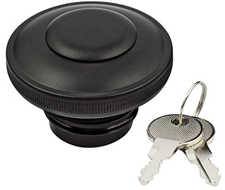 Tanklock bensin lås med nyckel kompatibel med Harley Davidson Sportster Dyna Softail Touring Genuine Original Bar&Shield Logo Iron 883 1200