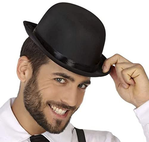 ATOSA chapeau melon rigide noir