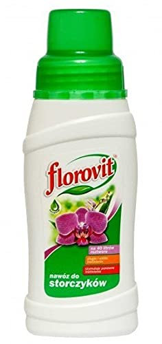 Florovit Orchideendünger 250ml - Blühdünger für Orchideen - NPK 3-5-7 mit Bor, Kupfer, Eisen, Mangan, Molybdän, Zink