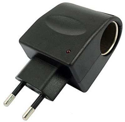 jatour Chargeur d'allume-Cigarettes Voiture - Prise convertisseur Prise Courant Murale - Convertisseur d'adaptateur Pratique EU US Plug