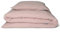 hutch&putch Premium Musselin-Bettwäsche - Bettwäsche Set - 100% Bio Baumwolle ​​- Deckenbezug & Kissenbezug - atmungsaktiv - 4 Jahreszeiten (Blush, 135 x 200 + 80 x 80 cm)