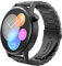 MoKo Metall Armband Kompatibel mit Huawei Watch GT4 46mm/GT3/GT3 Pro 46mm/GT3 SE/GT2 Pro/GT2 46mm/GT2e/GT Runner/Watch 4/4 Pro/3/3 Pro/Watch Buds, 22mm Edelstahl Ersatzarmband Uhrenarmband, Schwarz