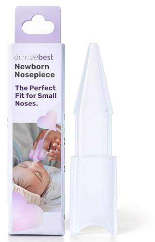 Dr. Noze Best Newborn Nozepiece | Safe for Infants and Toddlers | Only Works with NozeBot Electric Nasal Aspirator