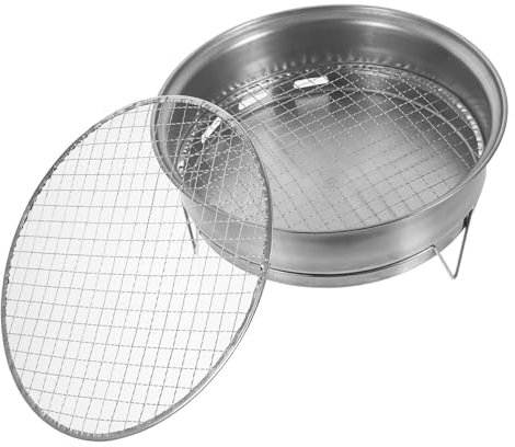 CAXUSD Tragbarer Campinggrill Holzkohlegrill Edelstahlgrill Grillrost Für Draußen Multifunktionaler Camping-grillrost Holzkohle-grillrost Grillzubehör Kochen Im Freien